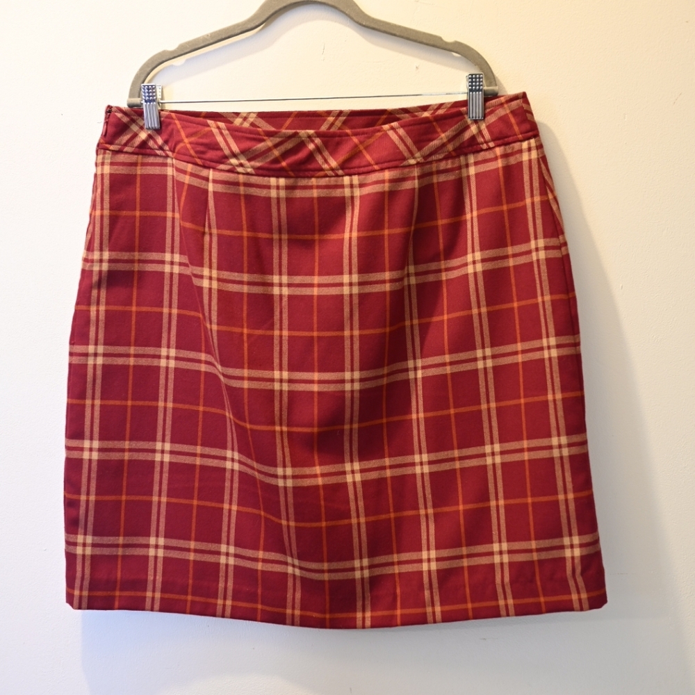 Pink Tartan Plaid Mini Skirt Preppy Collegiate XLP Elle Woods Legally Blonde